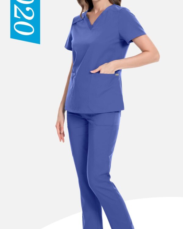 Lightweight Straight-Leg Scrub Set — wholesale medical scrubs style 42020 by GoMedWear