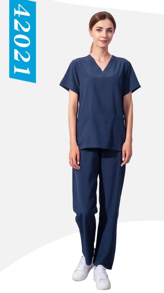 Quick-Dry Classic Scrub Set — wholesale medical scrubs style 42021 by GoMedWear