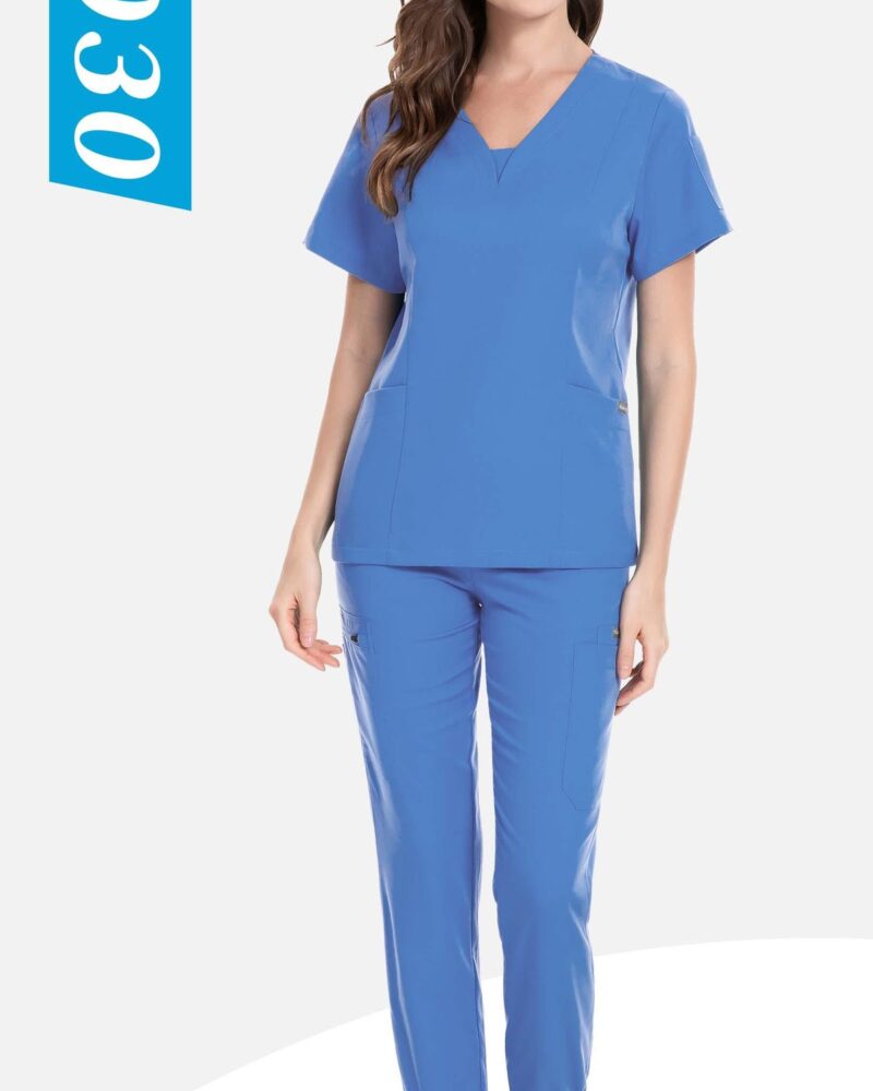 Shoulder-Pocket Jogger Set — wholesale medical scrubs style 42030 by GoMedWear
