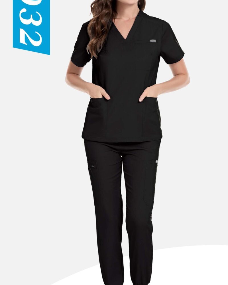 Chest-Pocket Performance Jogger Set — wholesale medical scrubs style 42032 by GoMedWear