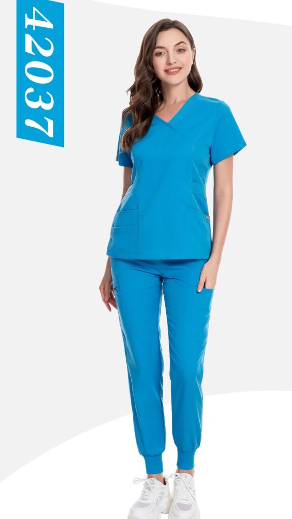 Badge-Loop Cargo Jogger Set — wholesale medical scrubs style 42037 by GoMedWear
