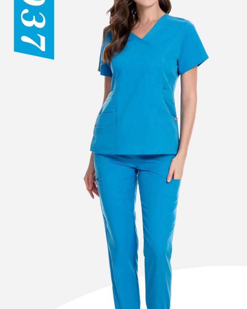 Badge-Loop Cargo Jogger Set — wholesale medical scrubs style 42037 by GoMedWear