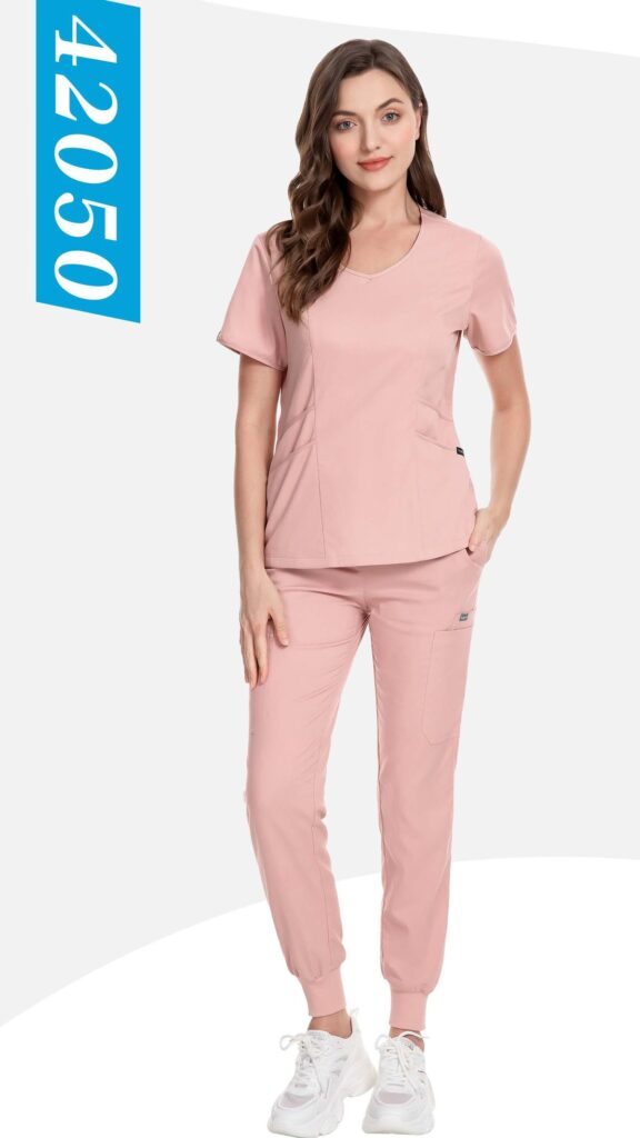 U-Collar Utility Jogger Set — wholesale medical scrubs style 42050 by GoMedWear