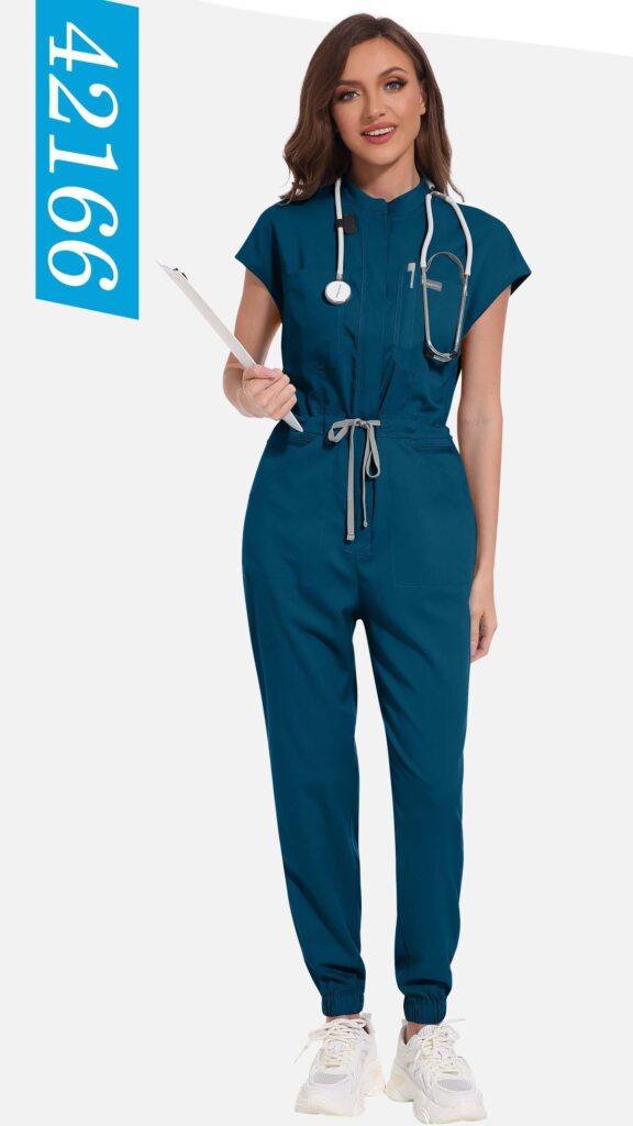 Utility Scrub Jumpsuit — wholesale medical scrubs style 42166 by GoMedWear