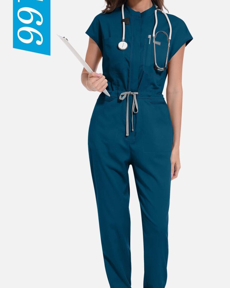 Utility Scrub Jumpsuit — wholesale medical scrubs style 42166 by GoMedWear