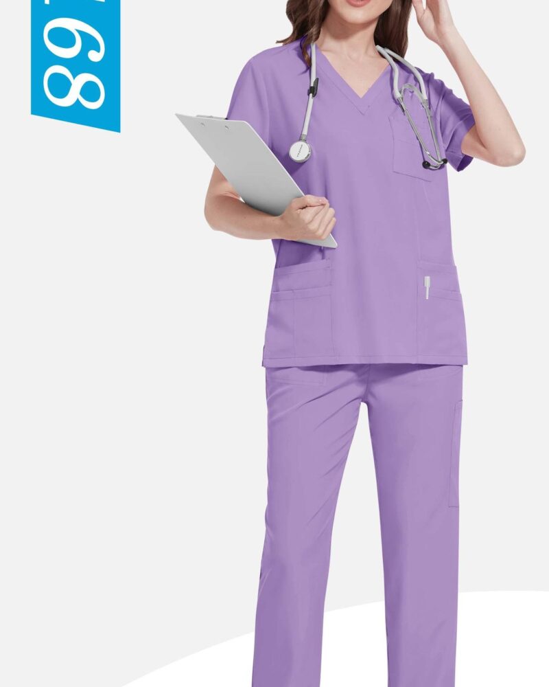 Straight-Leg Classic Set — wholesale medical scrubs style 42168 by GoMedWear