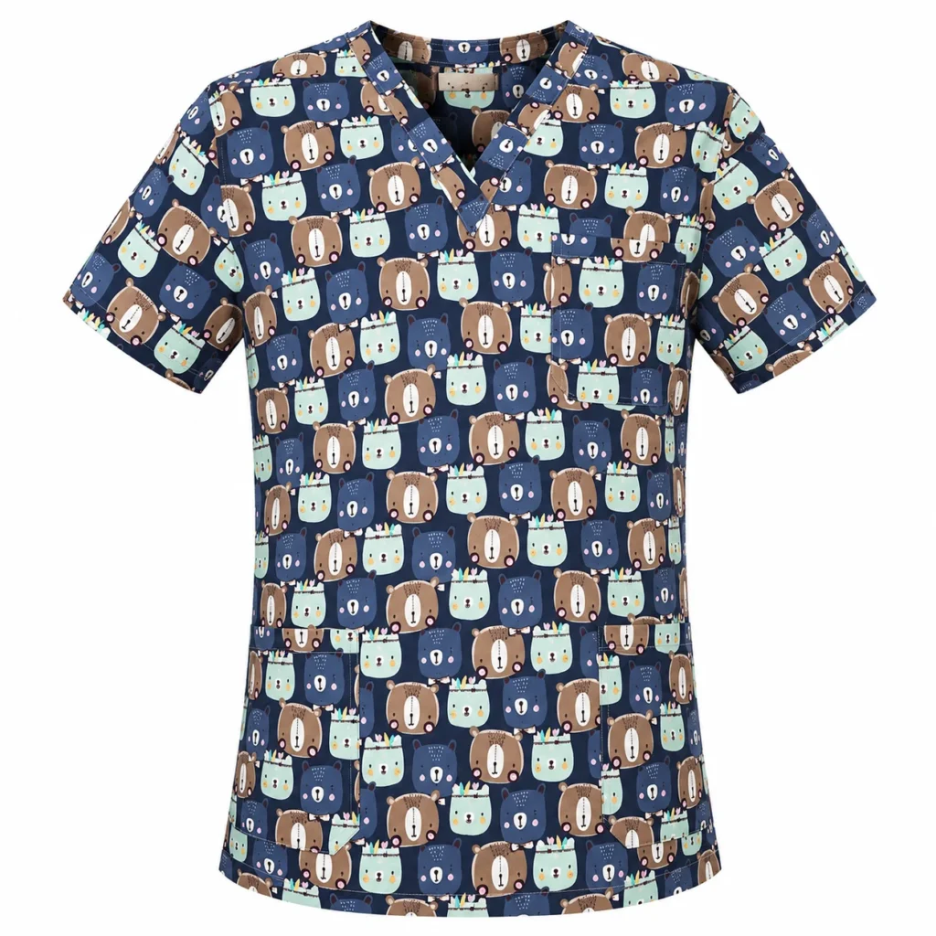 christmas-medical-scrubs