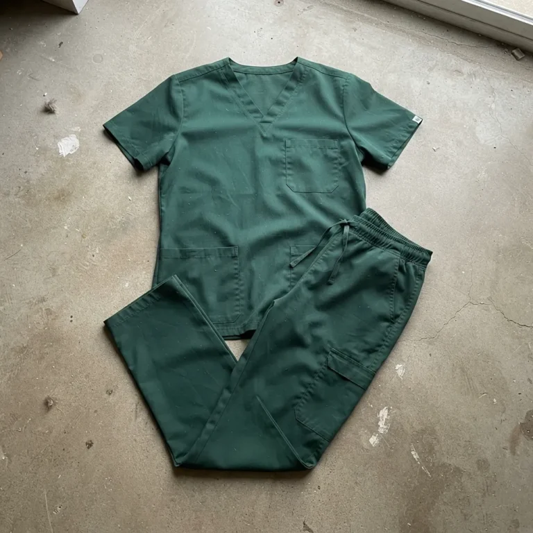 dark-green-medical-scrubs