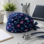 printed-scrub-caps