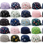printed-scrub-caps