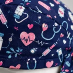 printed-scrub-caps