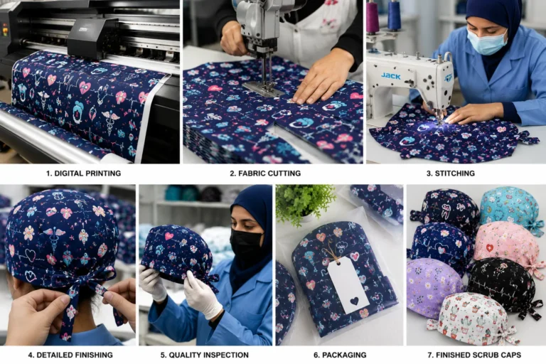 printed-scrub-caps