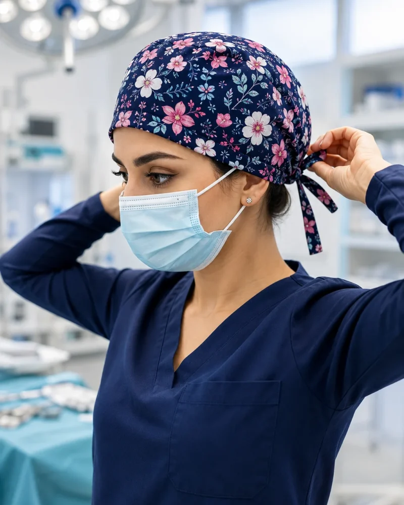 Printed scrub caps from GoMedWear, photo 7