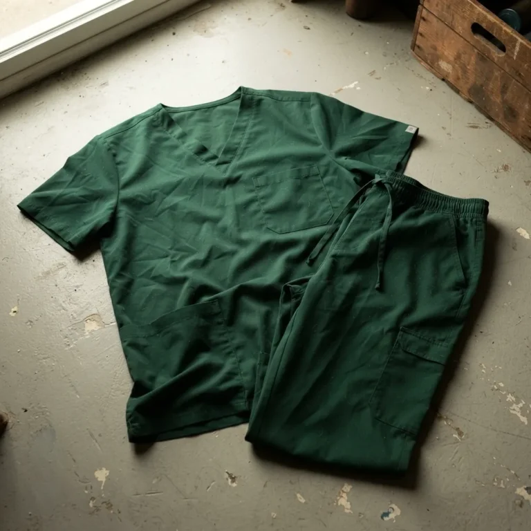 dark-green-medical-scrubs